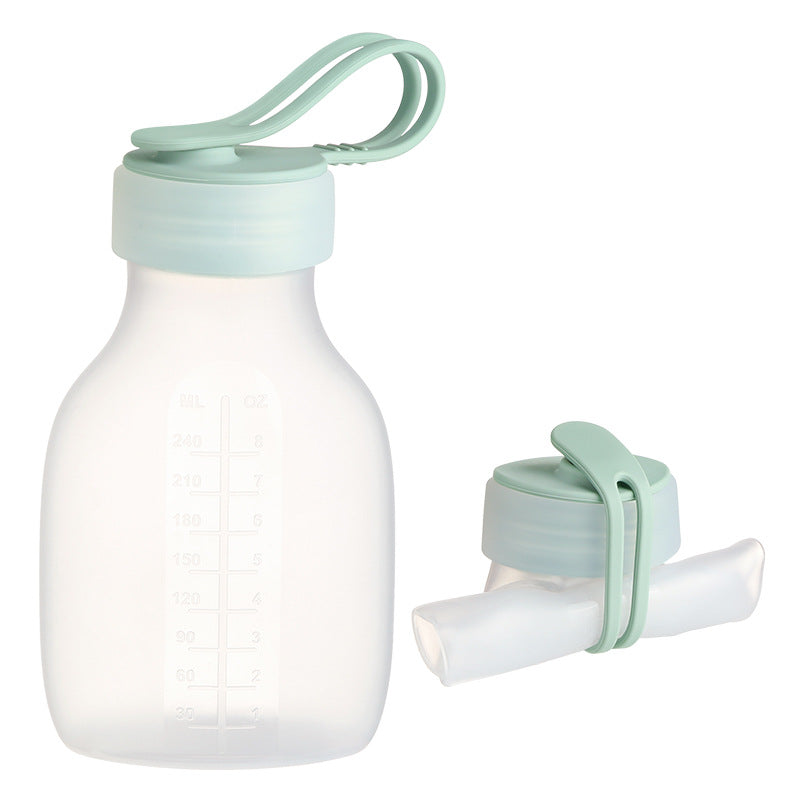 Foldable Silicone Breast Milk Storage Bottles