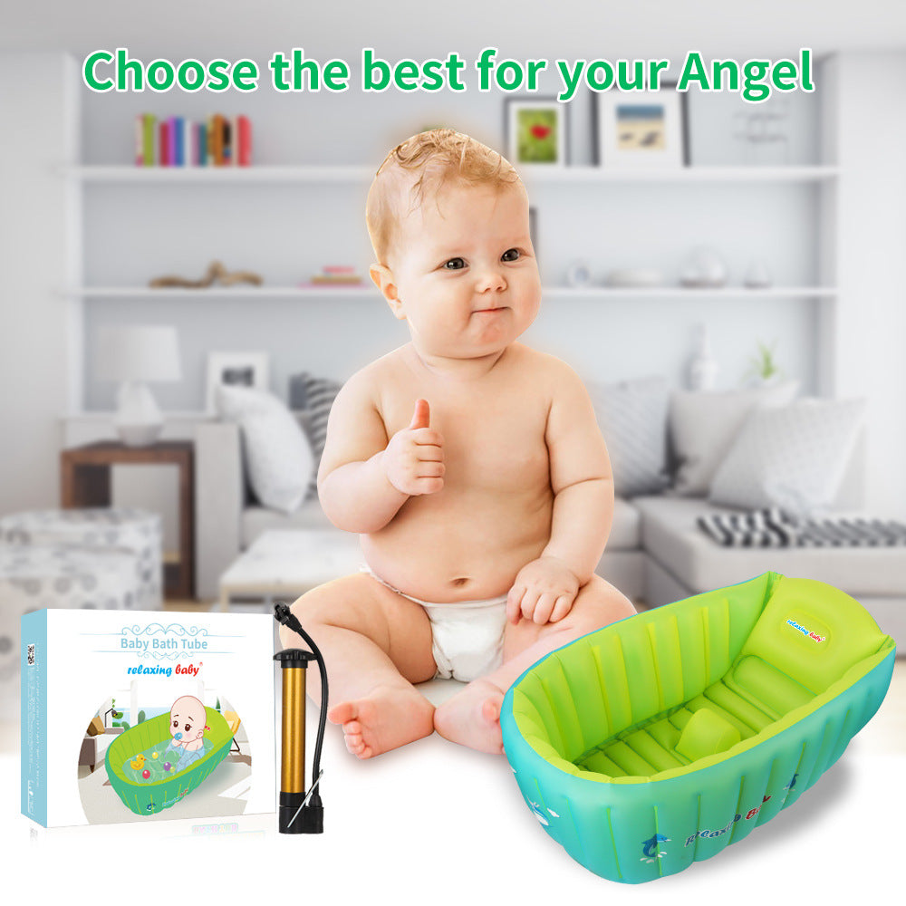 Self-touring Baby Inflatable Children's Bathtub New