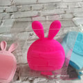 Factory Wholesale Silicone Brush Cleansing Brush Rabbit Ears Facial Cleansing Brush