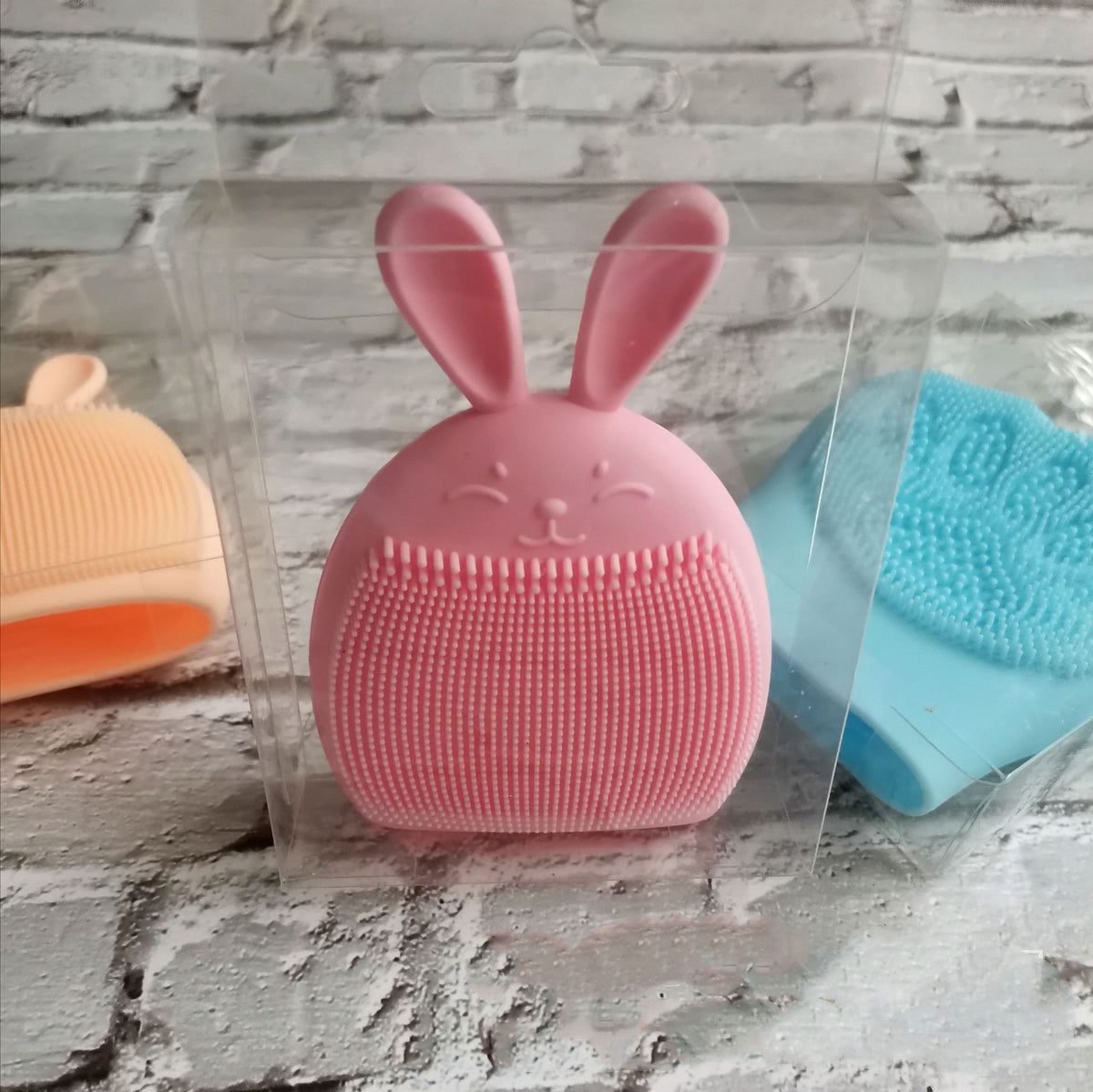 Factory Wholesale Silicone Brush Cleansing Brush Rabbit Ears Facial Cleansing Brush