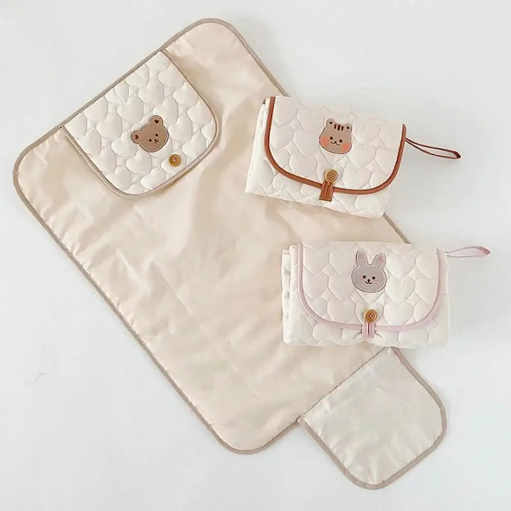 Portable Changing Mat | Glow & Go Baby Changing Pad for travel