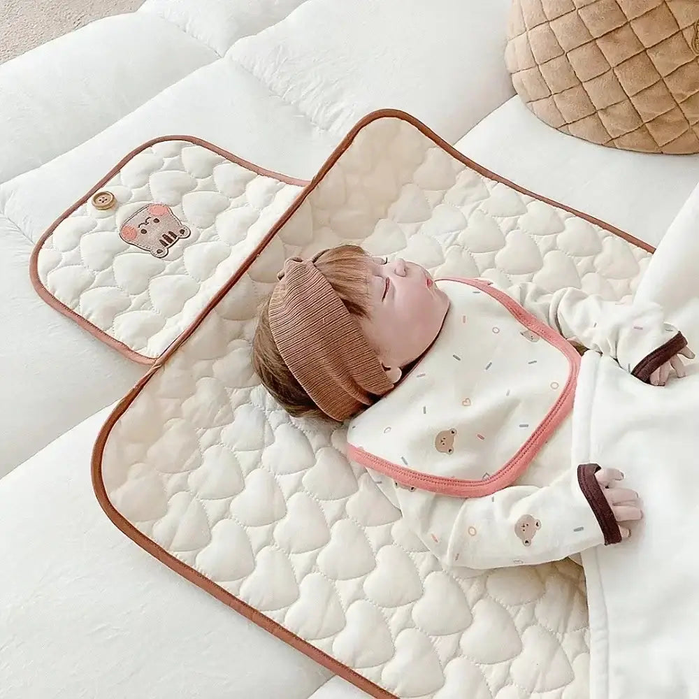 Portable Changing Mat | Glow & Go Baby Changing Pad for travel