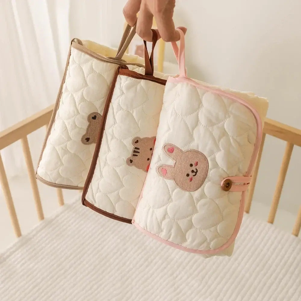 Portable Changing Mat | Glow & Go Baby Changing Pad for travel