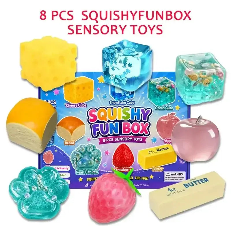 Sensory Toy Set | Squishy Fidget Toys for Kids
