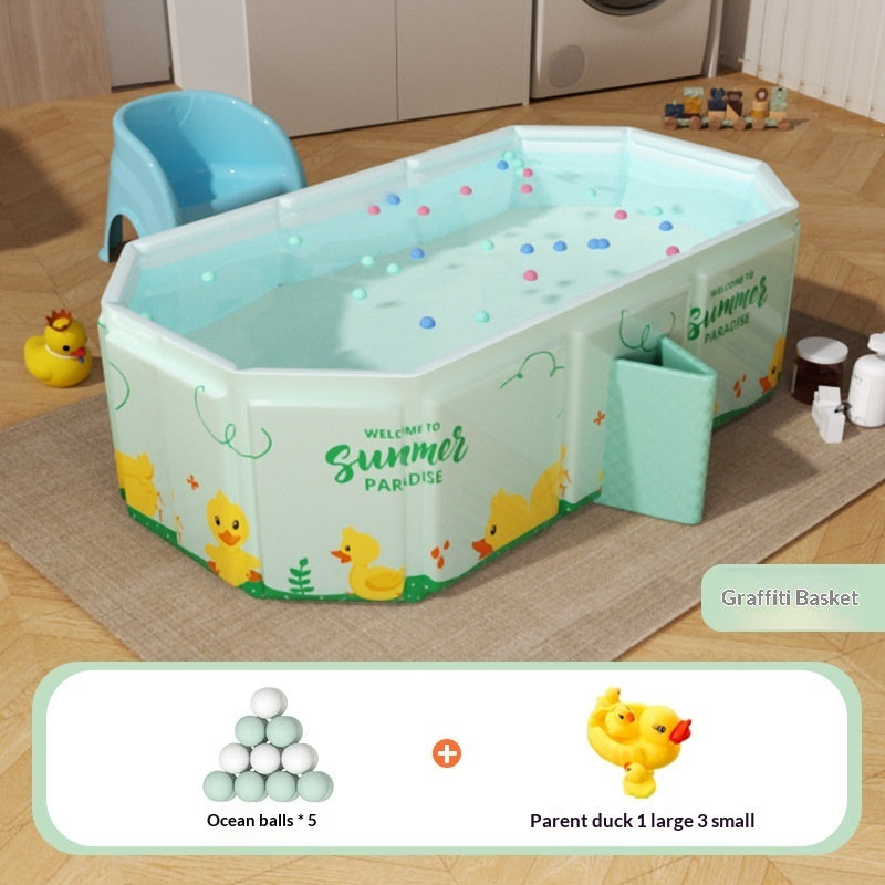 Folding Baby Bathtub For Bathing