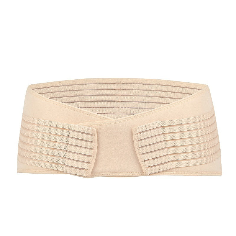 Postpartum pelvic support belt rear side view Postpartum Pelvic Belt For Hip Reduction Butt Lifting And Abdominal Support