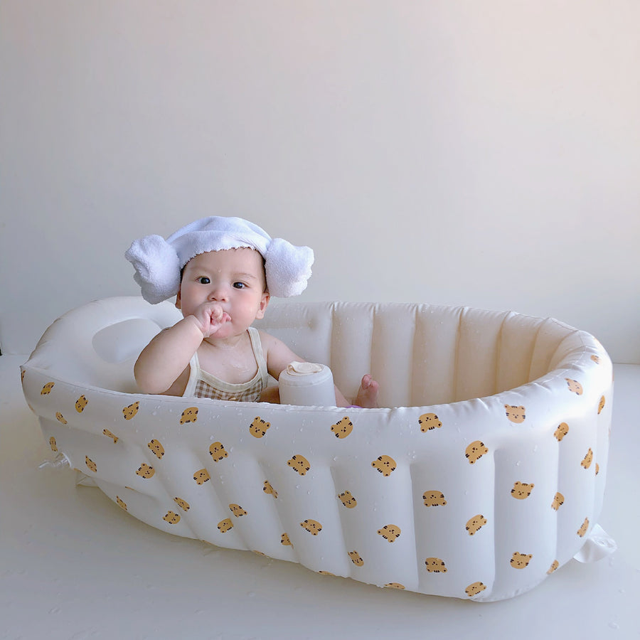 Inflatable Baby Bathtub | Foldable Portable Baby Bath Tub