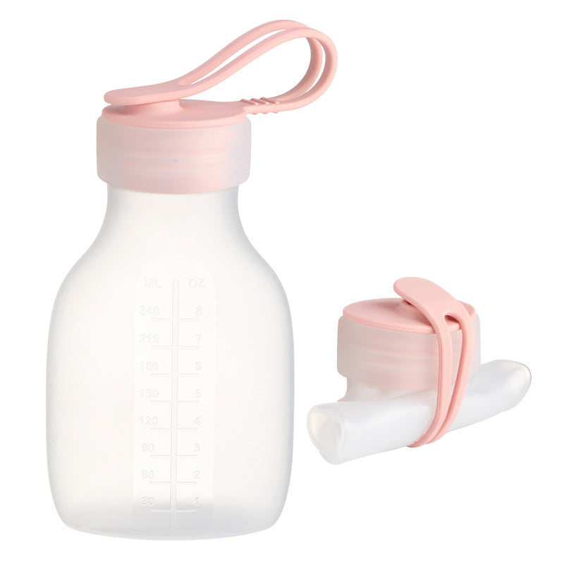 Foldable Silicone Breast Milk Storage Bottles