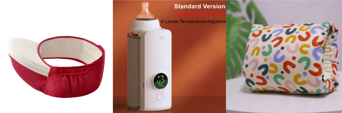Portable Wireless Rechargeable Baby Bottle Warmer USB Charging And Heating Bag Portable Constant Temperature Milk Warmer Universal Bottle Insulation Sleeve