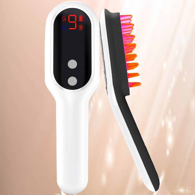 Red Light Scalp Massager | Adjustable Light & Massage