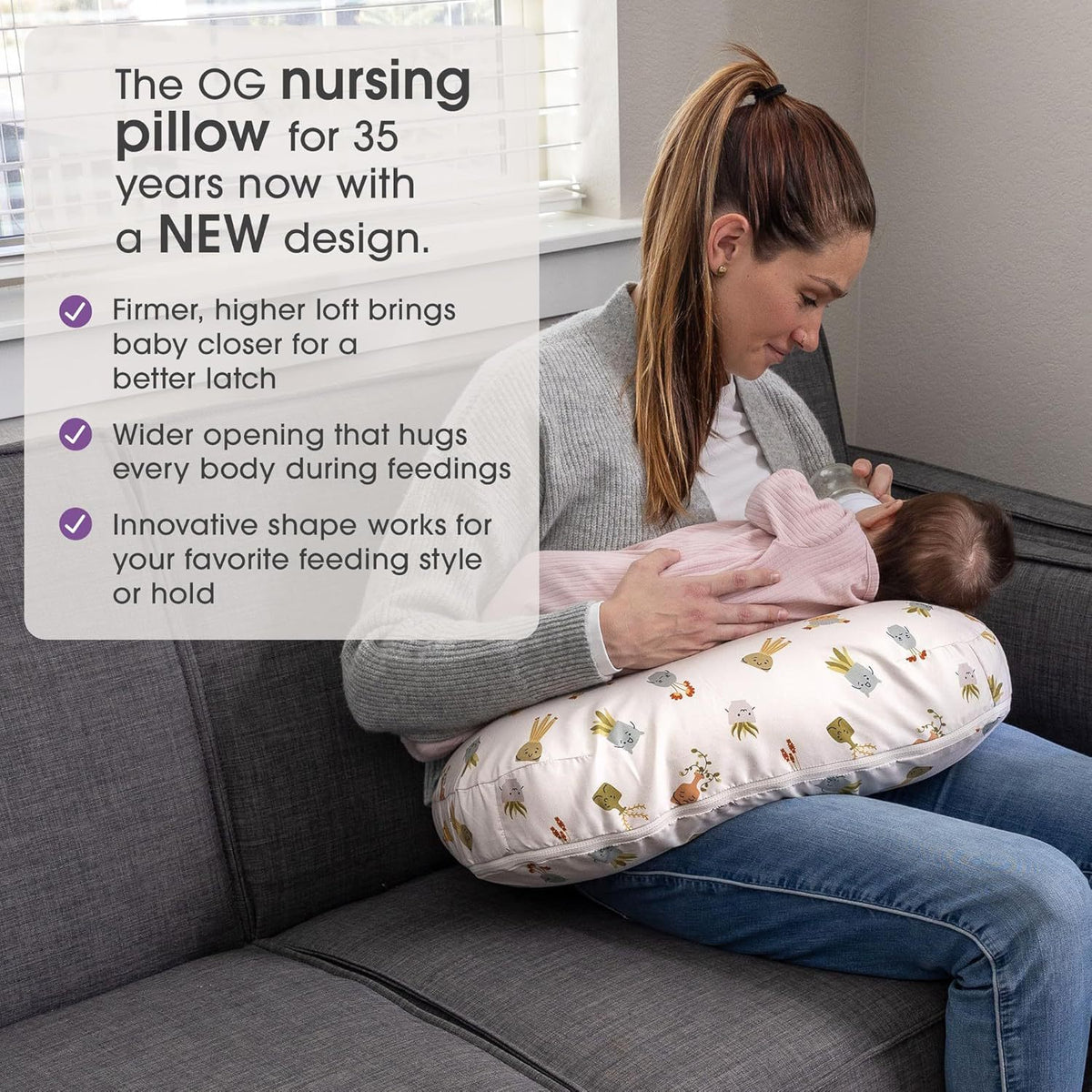     Baby Nursing Pillow for Feeding and Maternity Support Baby Pillow Nursing Pillow Multifunctional Removable Maternity Pillow Nursing