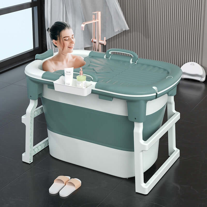 Portable Soaking Tub | Foldable Adult Bath Tub for Home