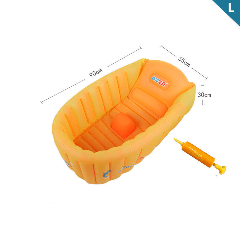 Self-touring Baby Inflatable Children's Bathtub New