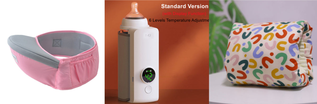 Portable Wireless Rechargeable Baby Bottle Warmer USB Charging And Heating Bag Portable Constant Temperature Milk Warmer Universal Bottle Insulation Sleeve
